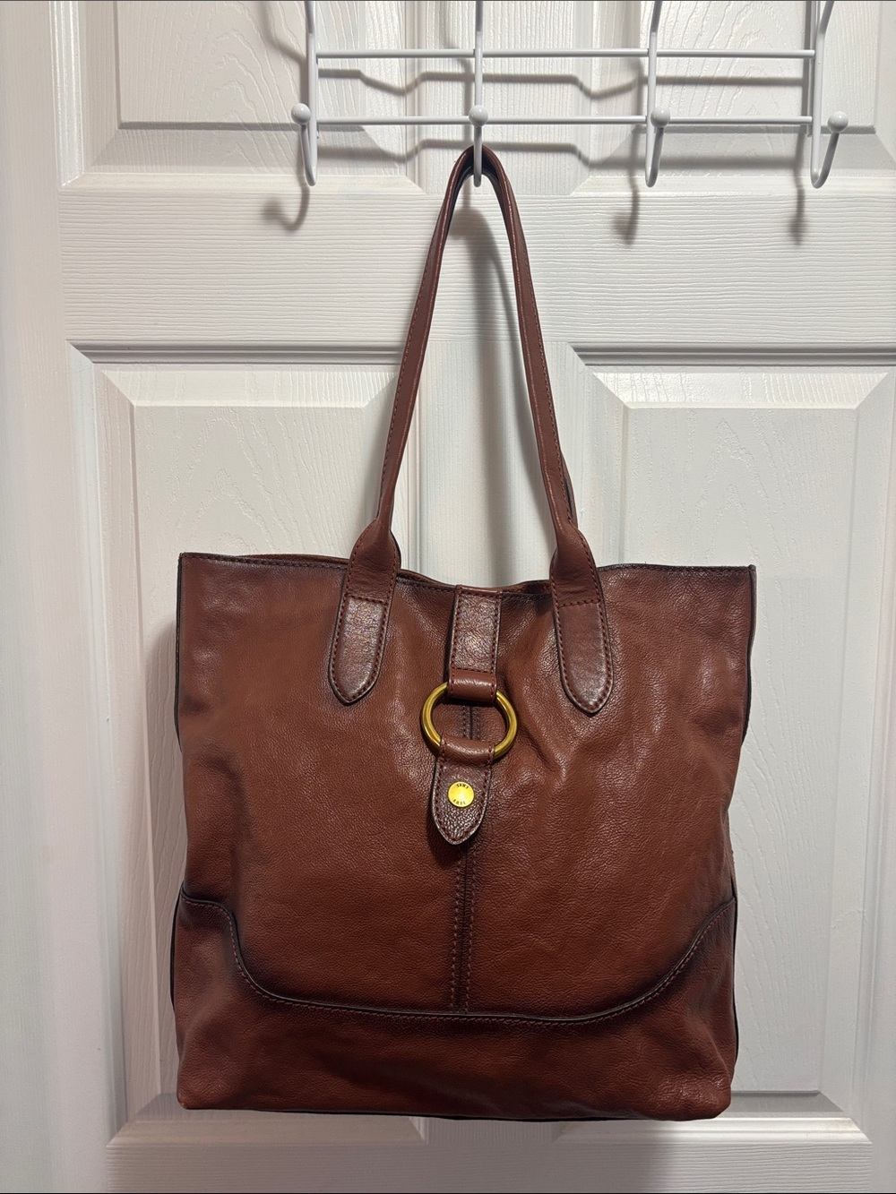 Frye Leather Ring Tote